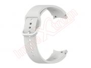 Silver/grey silicone L size band for smartwatch Samsung Galaxy Watch5 44mm, SM-R915F